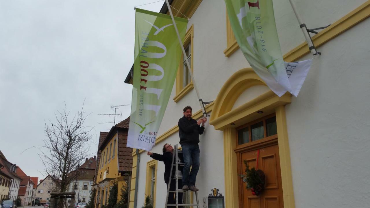 Gasthaus zur Sonne Nordheim am Main Exterior foto